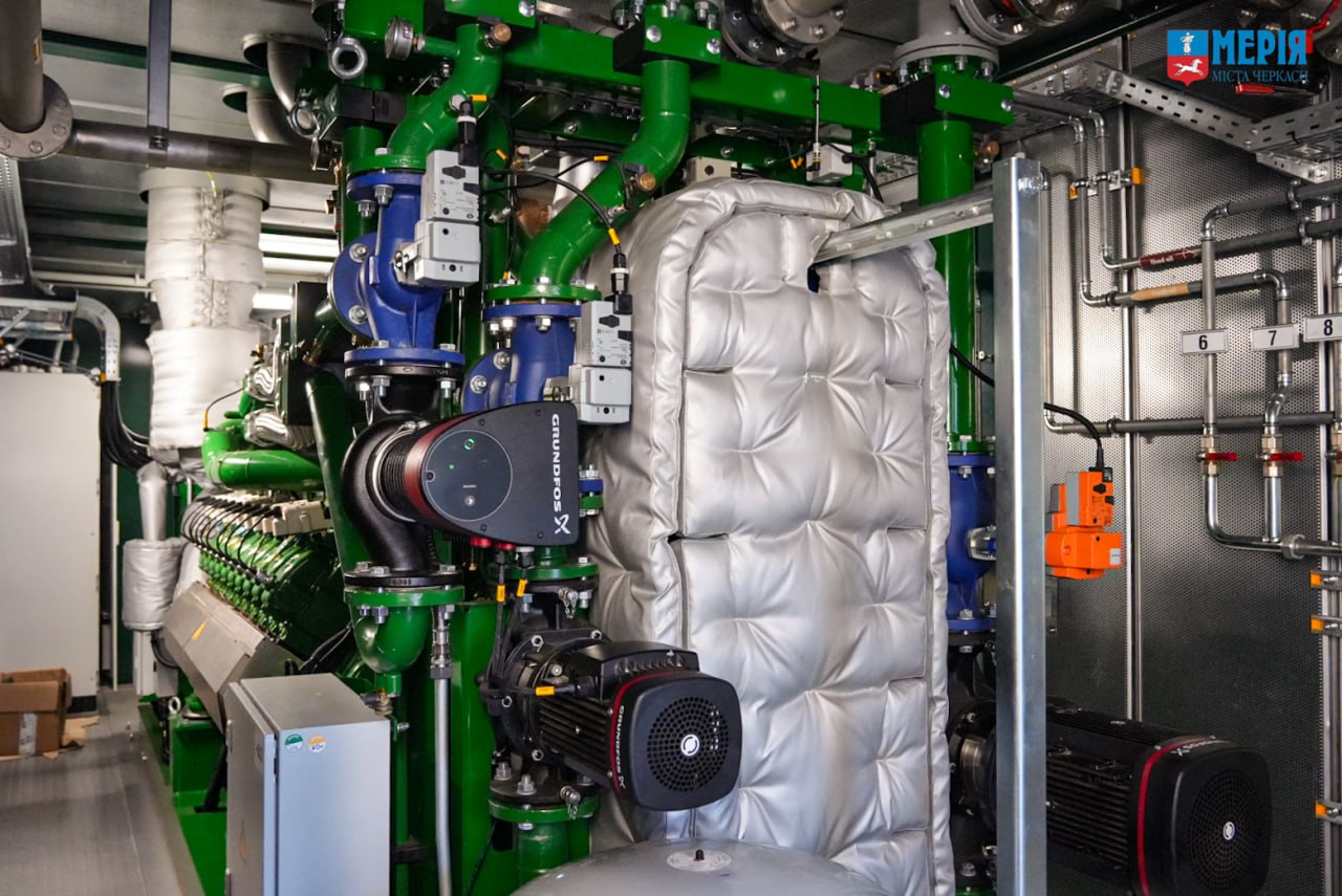 У Черкасах запрацювала когенераційна установка потужністю 1 МВт на одному з підприємств - фото 2