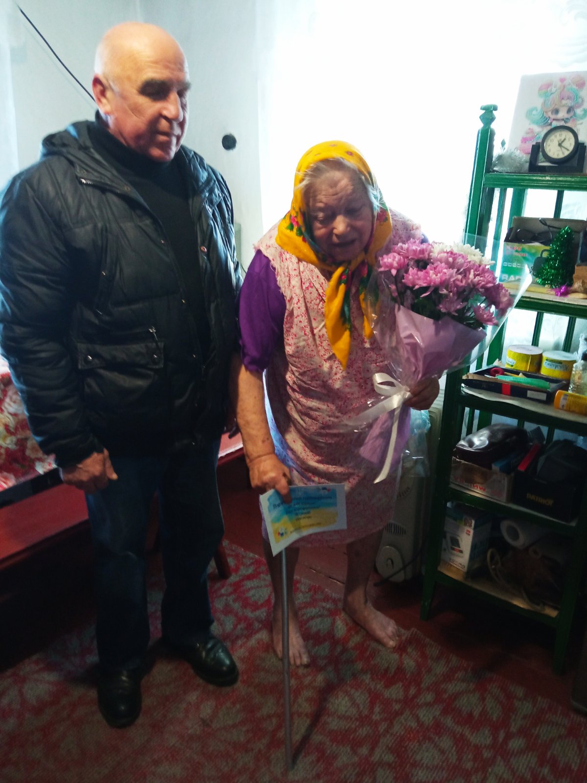 Жителька Тальнівської громади відзначила 90-річний ювілей