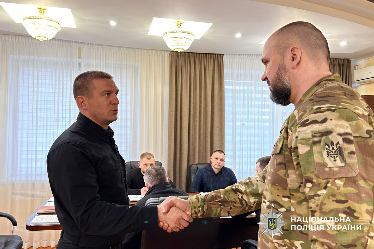 Доброволець Ігор Головченко став помічником начальника ГУНП в Черкаській області