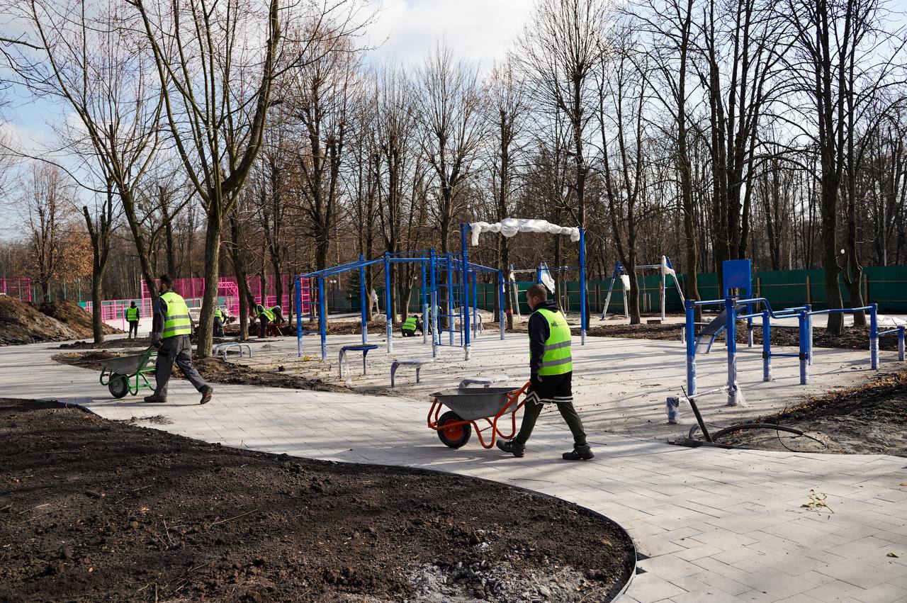 На Київщині завершують будівництво першого активного парку