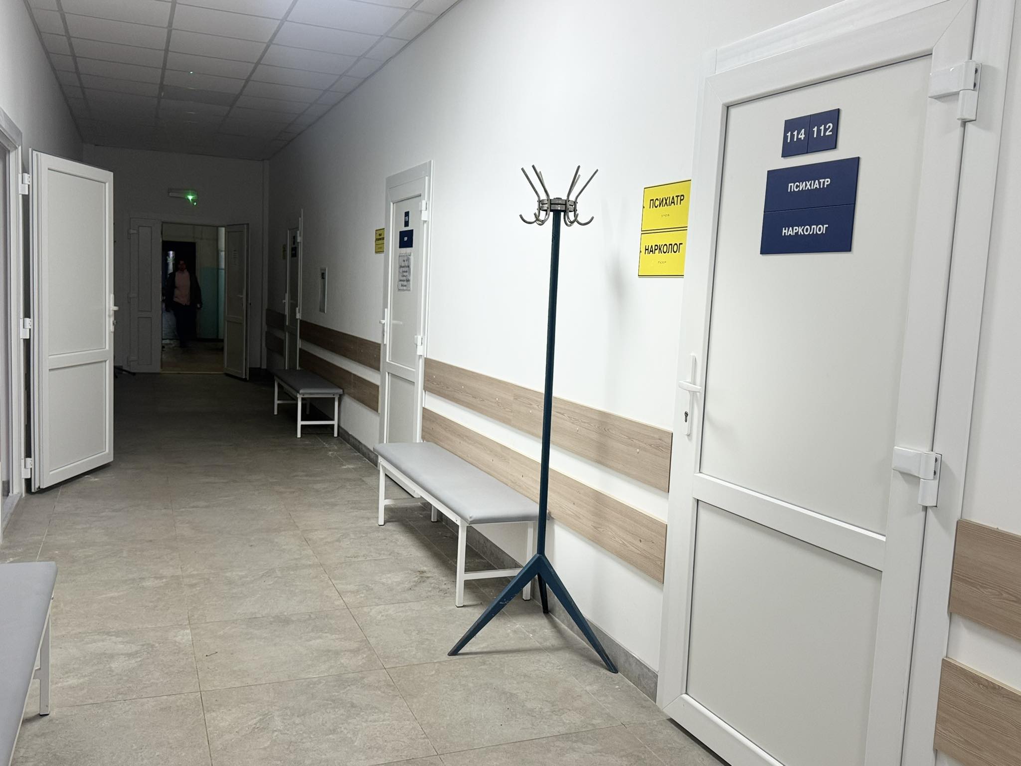 Відремонтували перший поверх поліклініки у Городищі. Фото