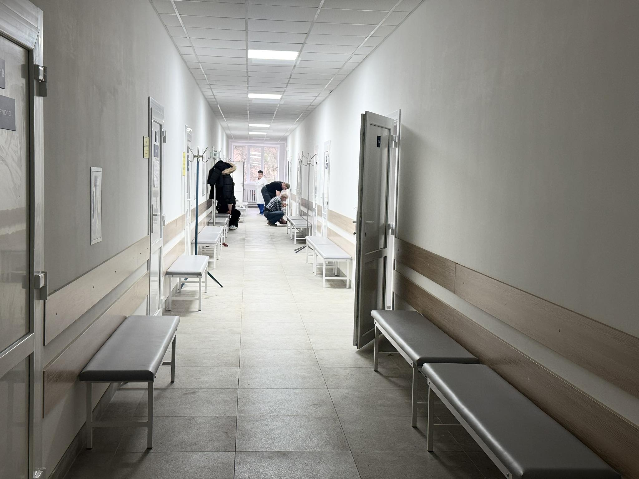 Відремонтували перший поверх поліклініки у Городищі. Фото - фото 5