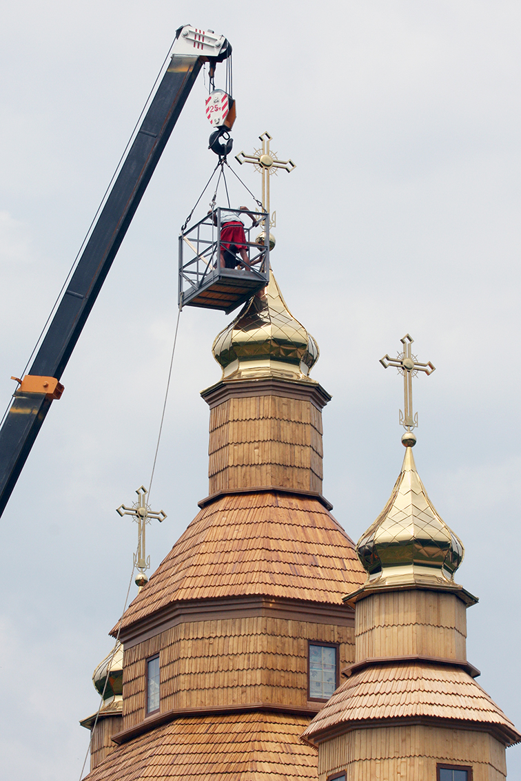 Показали архівні фото Патріарха Філарета під час освячення храму на Черкащині - фото 3