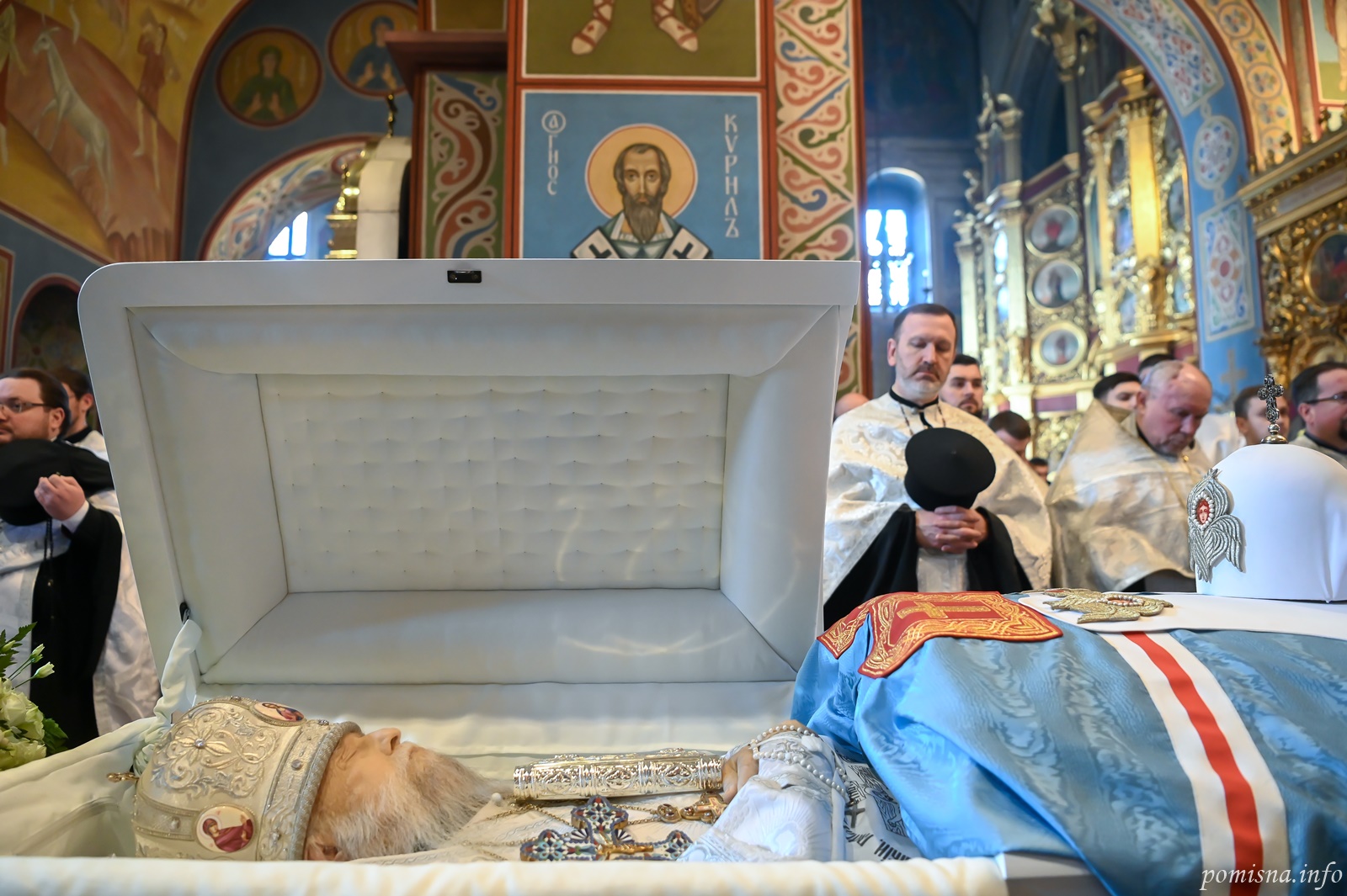 Блаженнійший Митрополит Епіфаній очолив першу частину чину відспівування Святійшого Патріарха Філарета - фото 10