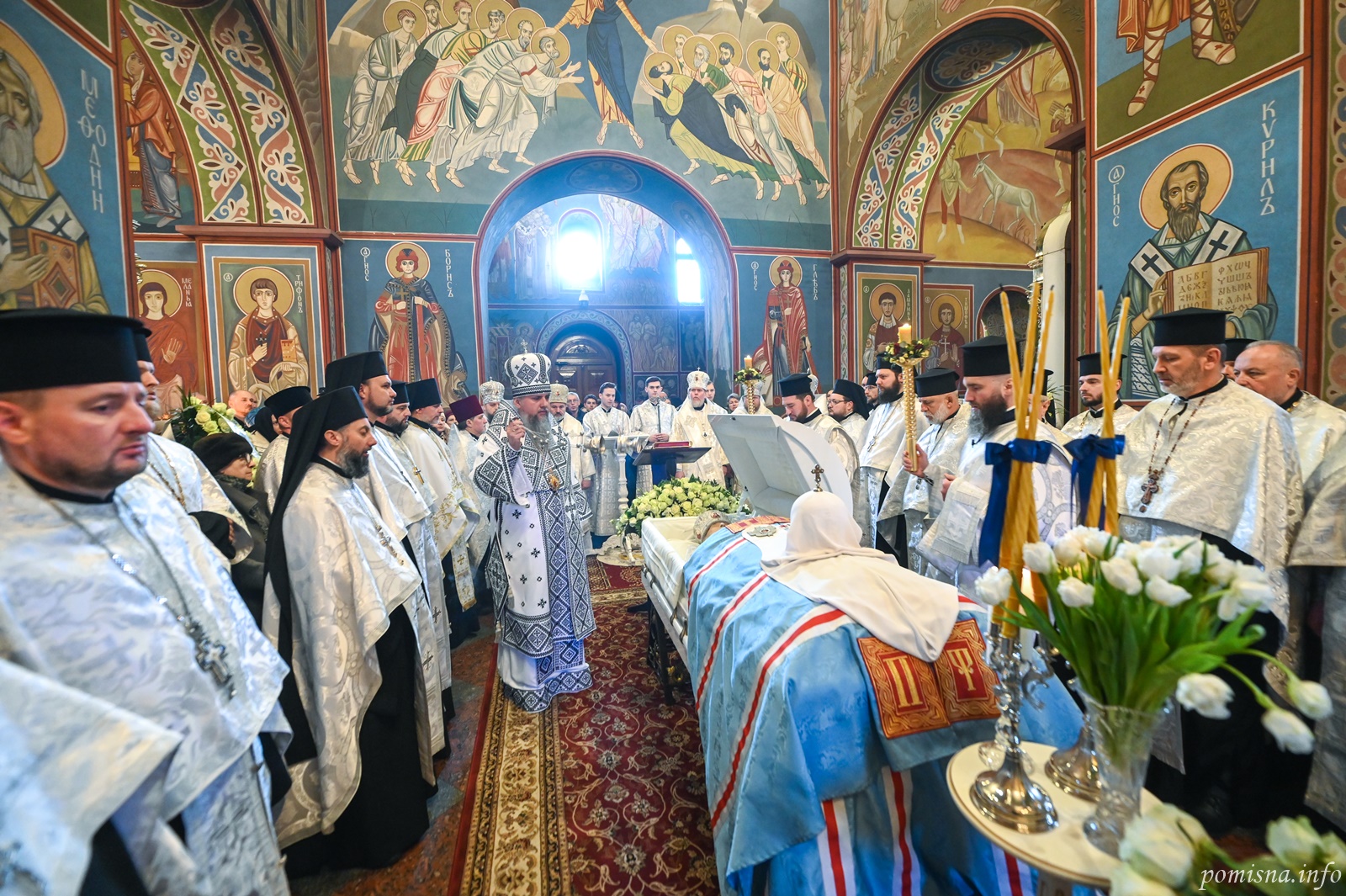 Блаженнійший Митрополит Епіфаній очолив першу частину чину відспівування Святійшого Патріарха Філарета - фото 9