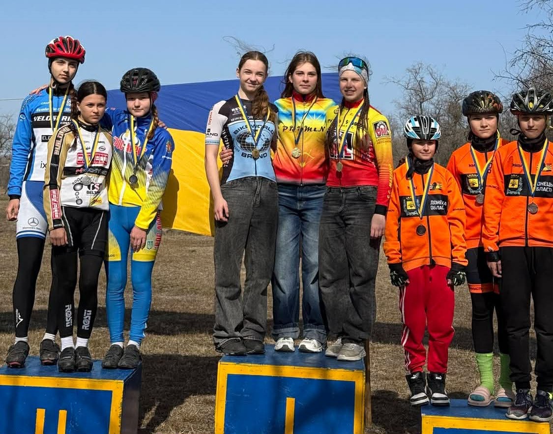 Черкаські велосипедисти вибороли медалі на чемпіонаті України з велокросу