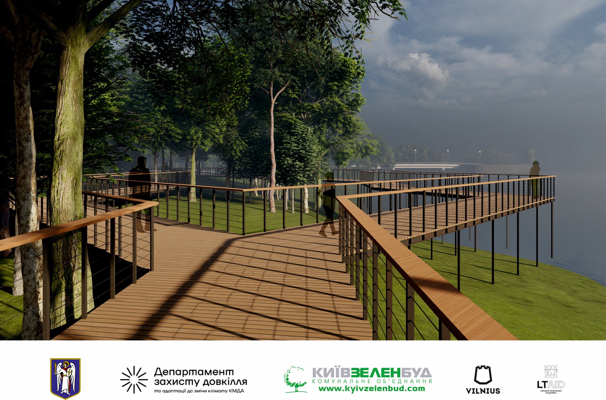 На Оболоні створюють сучасний безбар’єрний простір для відпочинку - фото 5