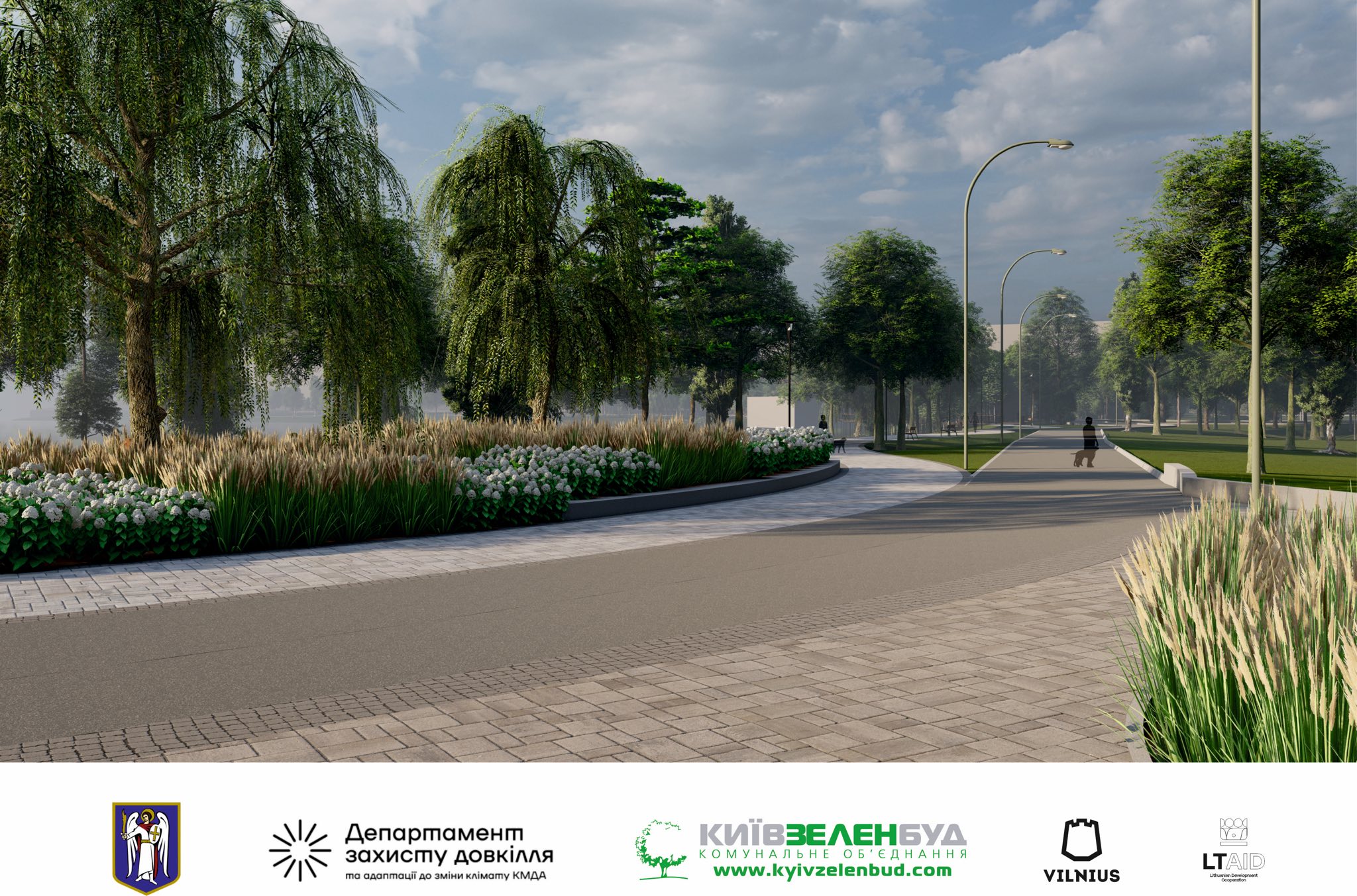 На Оболоні створюють сучасний безбар’єрний простір для відпочинку