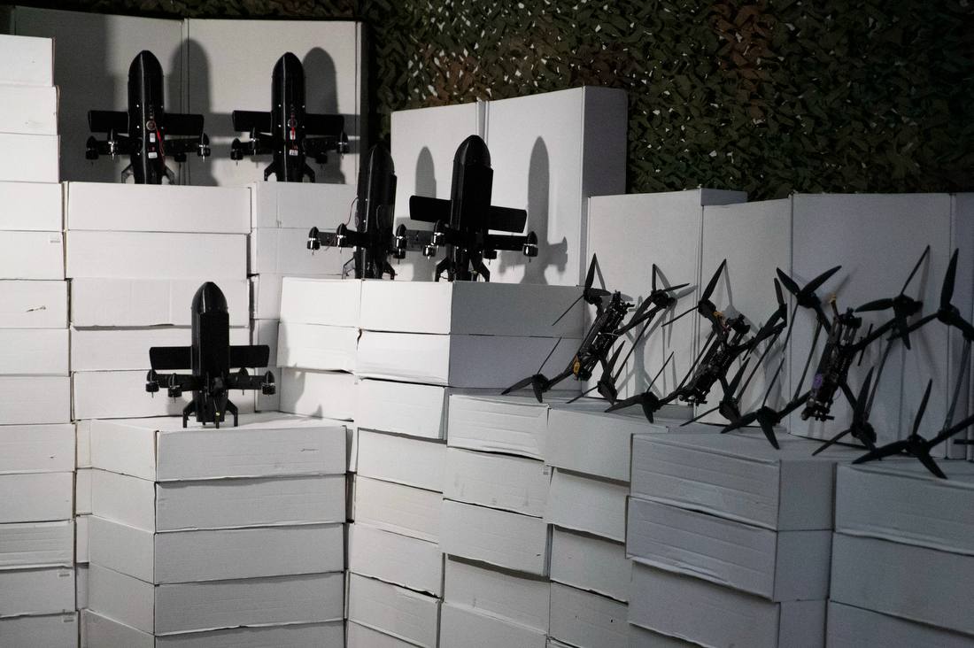 Кияни передали на фронт 5 000 FPV-дронів для Третього армійського корпусу