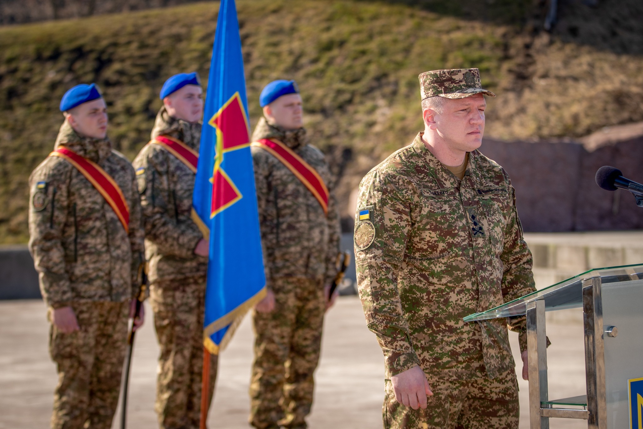 У Києві встановили пам’ятний знак, присвячений Національній гвардії України - фото 3