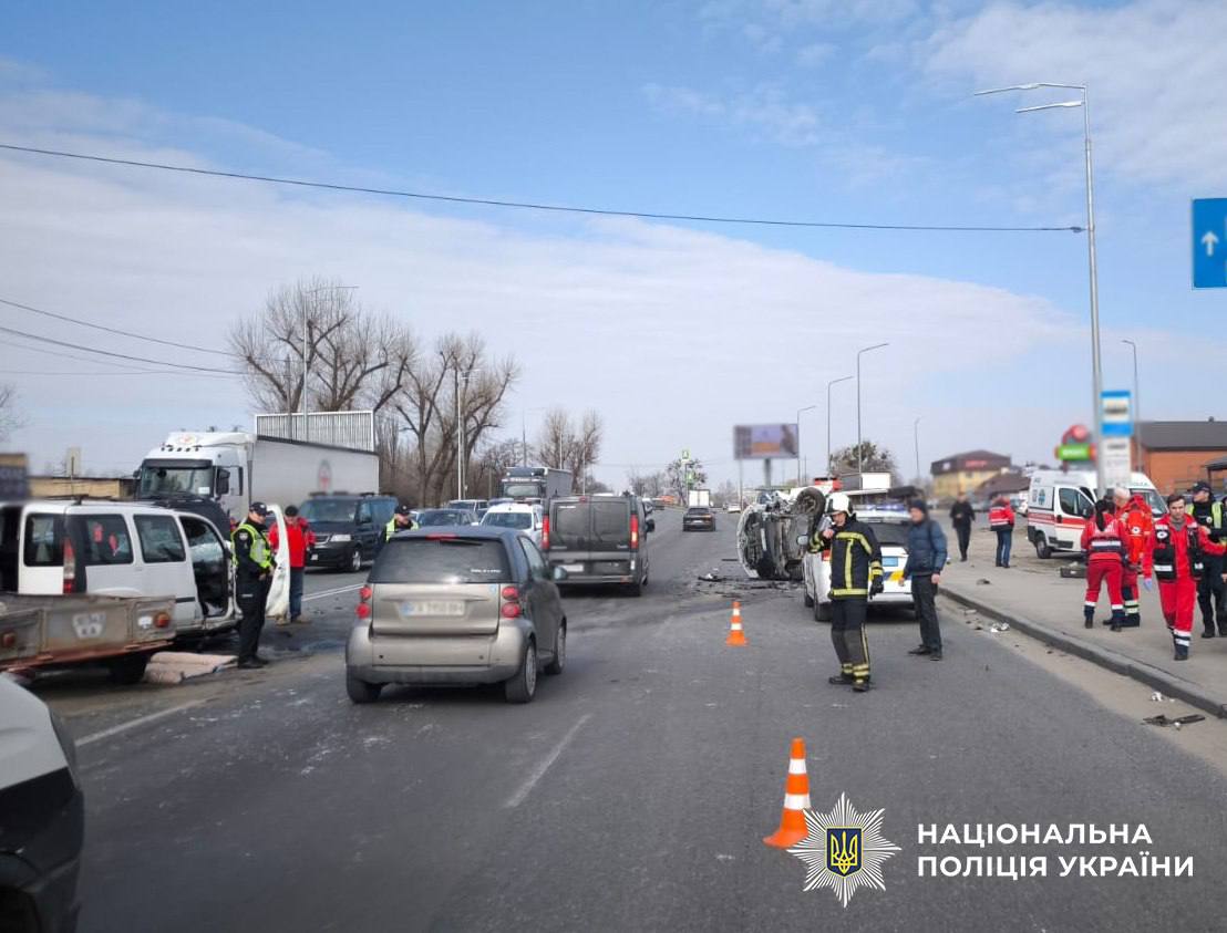 Смертельна ДТП на Кільцевій дорозі: рух ускладнено неподалік Жулянського шляхопроводу