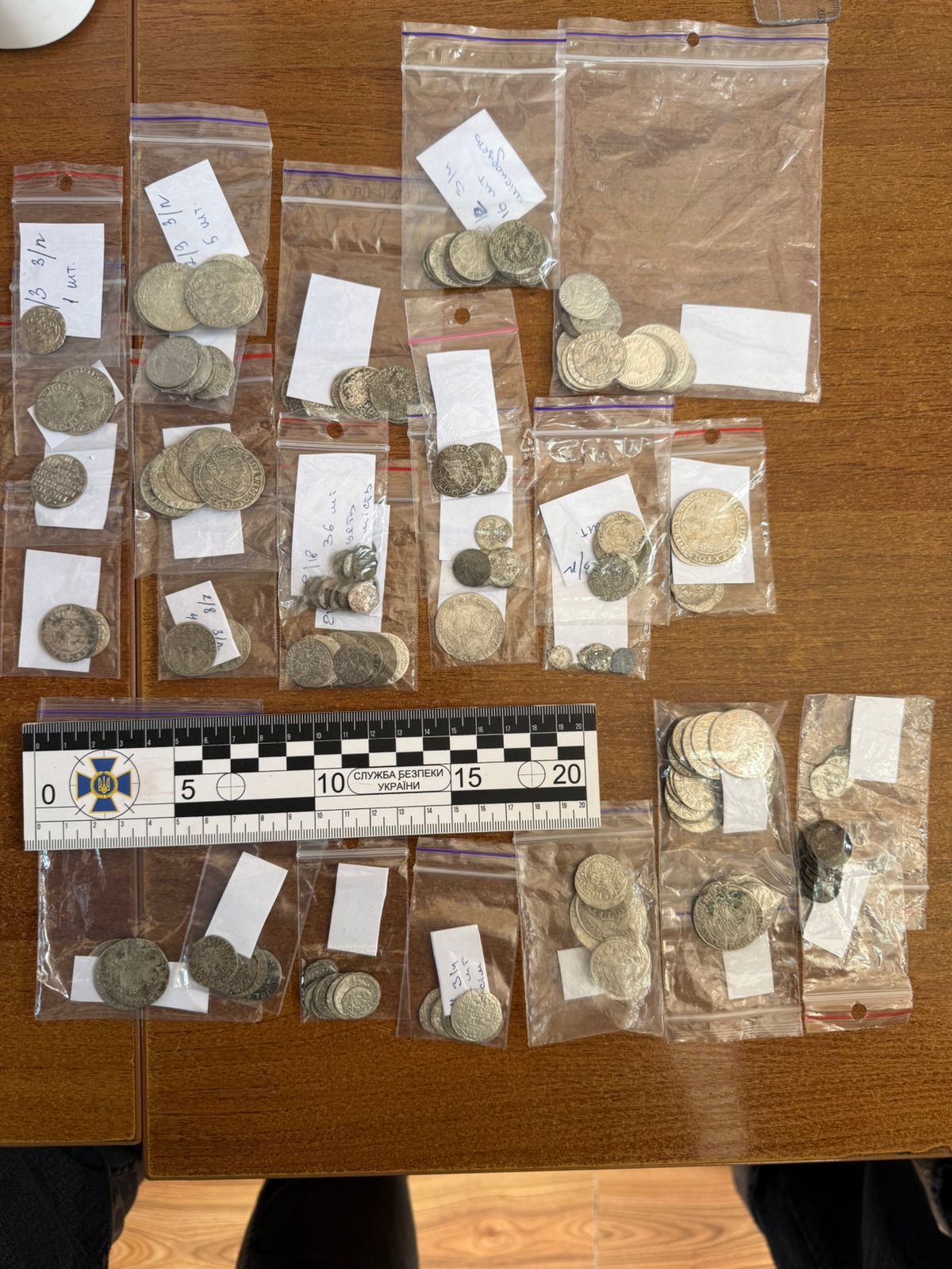 Киянка намагалася вивезти до Польщі колекцію старовинних монет
