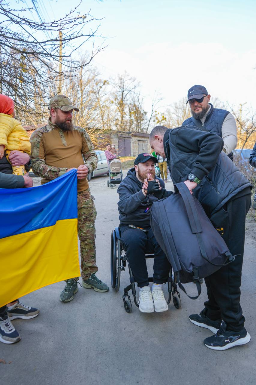 Бучанець Володимир Майор повернувся додому з російського полону