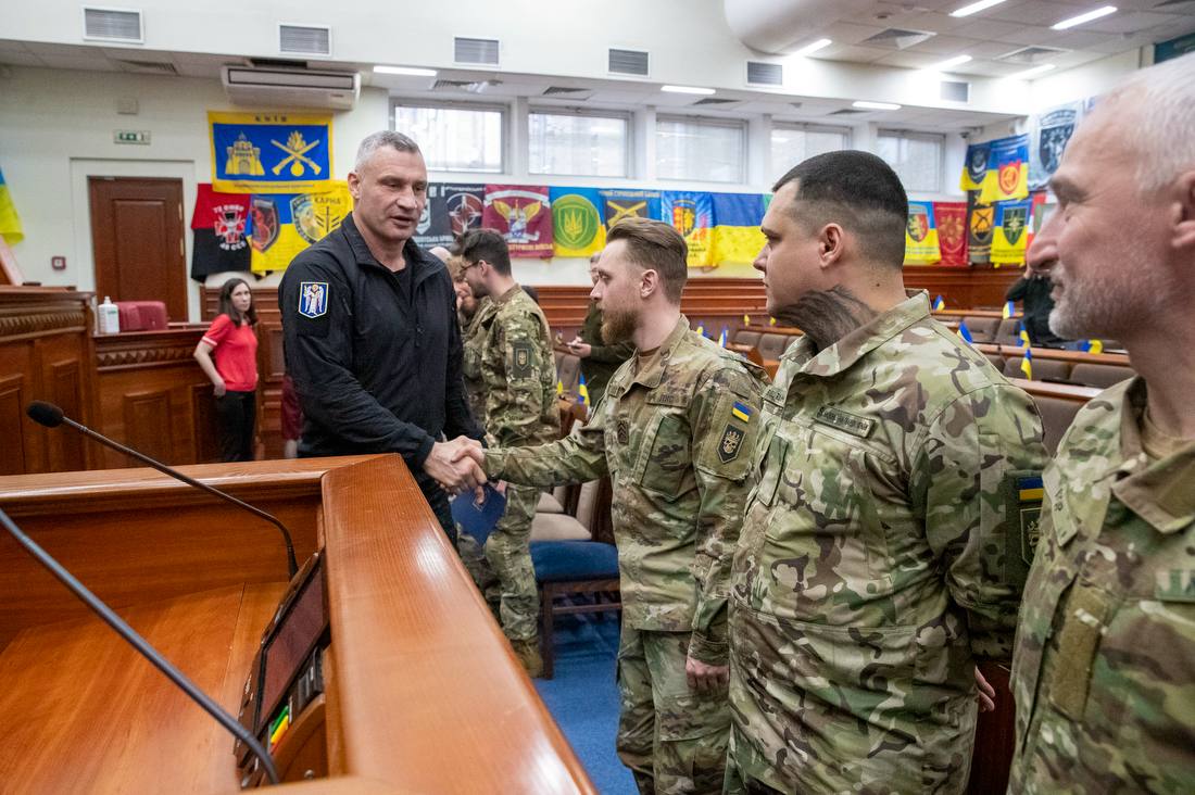 У Києві вручили нагороди військовослужбовцям 1-го корпусу «Азов» НГУ