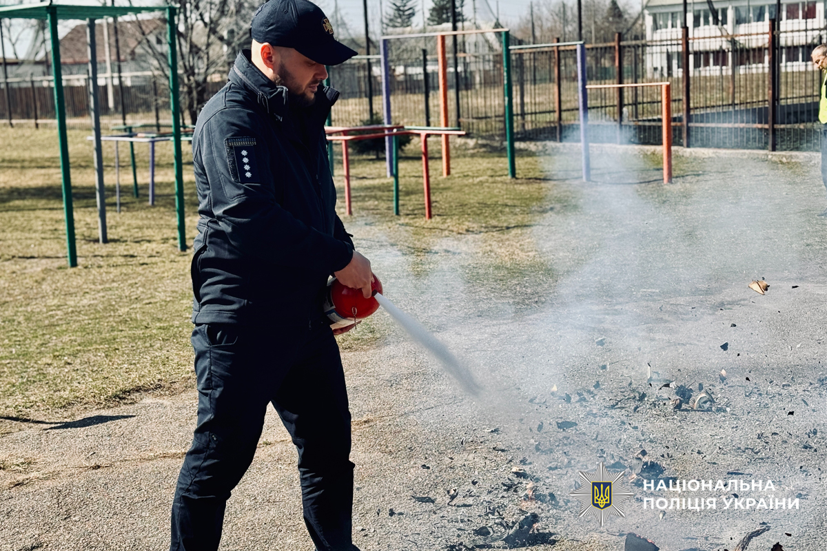 У ліцеї на Черкащині відпрацювали дії в разі надзвичайної ситуації. Фото - фото 10