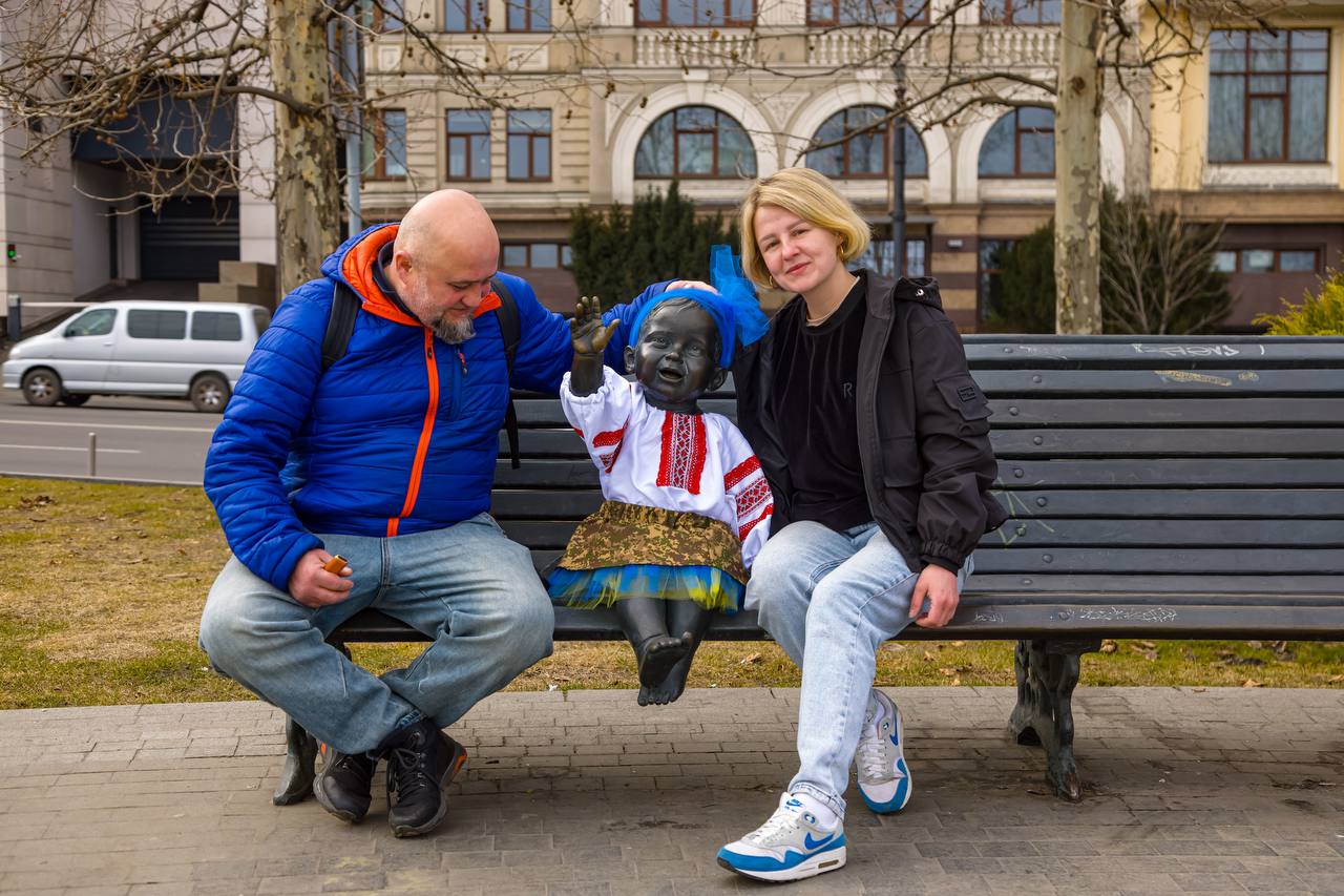 Малюків-засновників Києва переодягли до 12 річниці Нацгвардії - фото 4