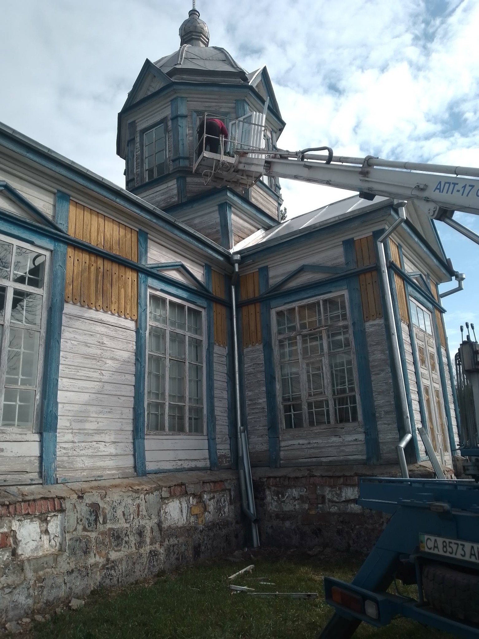 Перед Великоднем оновили історичний храм на Черкащині