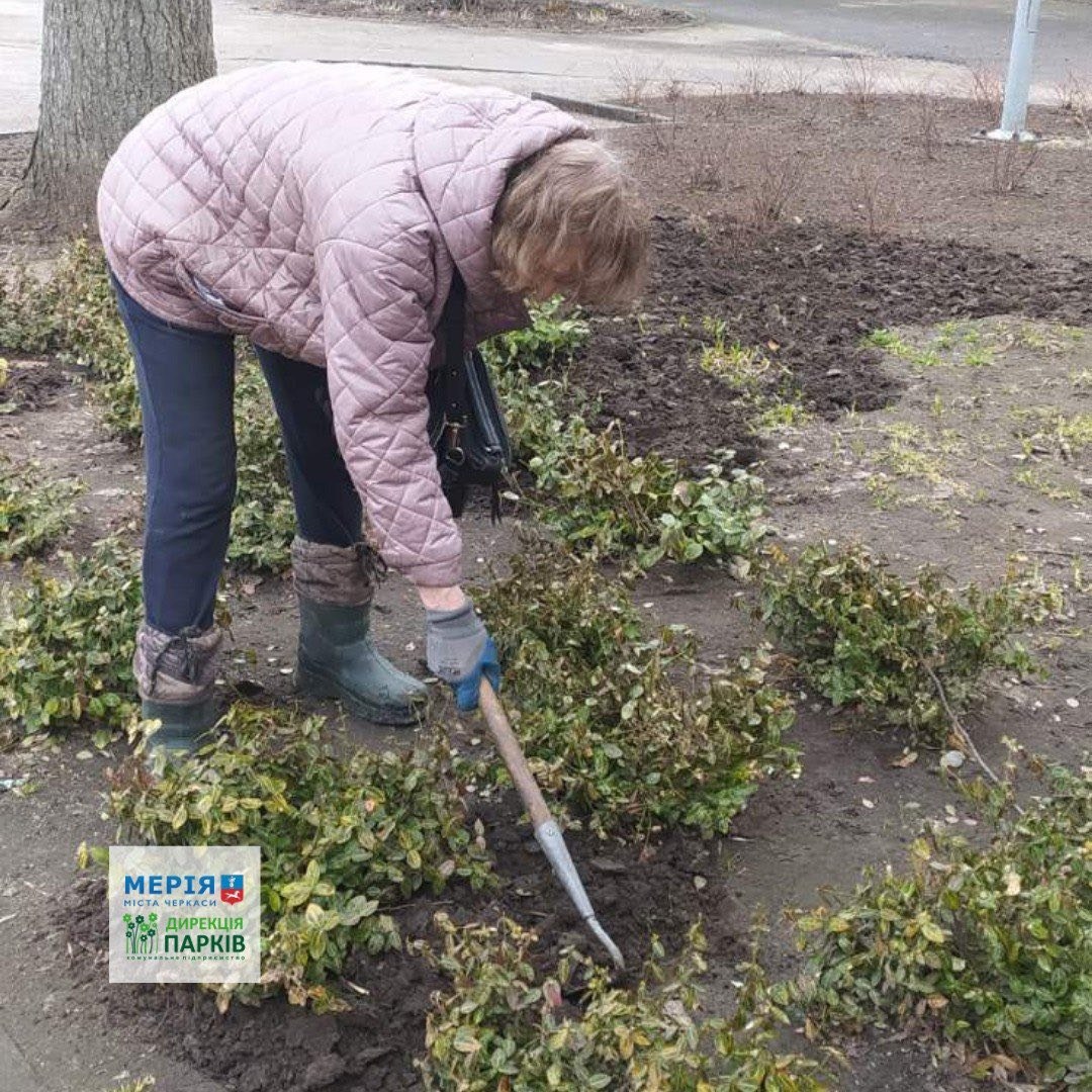 Чистять каскад струмків у черкаському парку Перемоги - фото 2