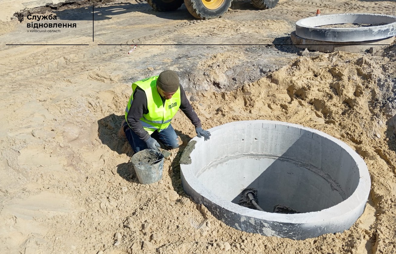 У Бородянці триває відновлення вулично-дорожньої мережі