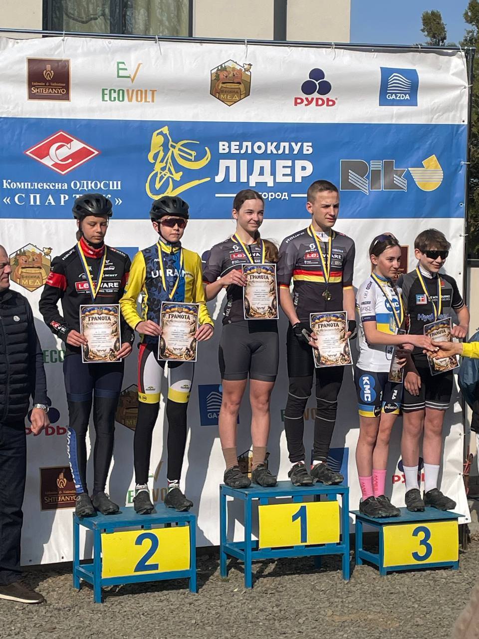 Черкаські велосипедисти здобули перемоги на змаганнях з маунтенбайку