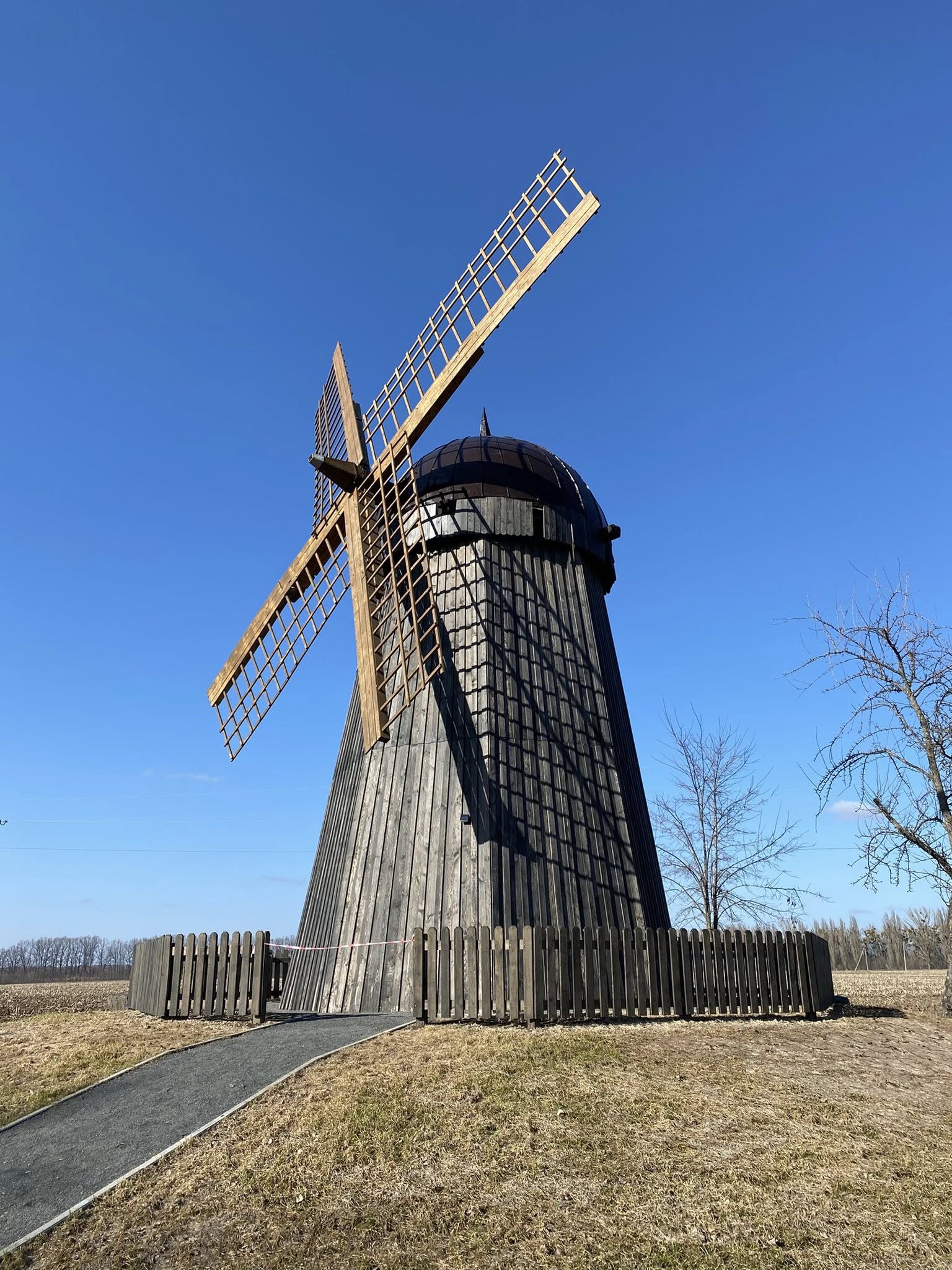 На Черкащині зберігся дерев’яний вітряк часів дитинства Тараса Шевченка