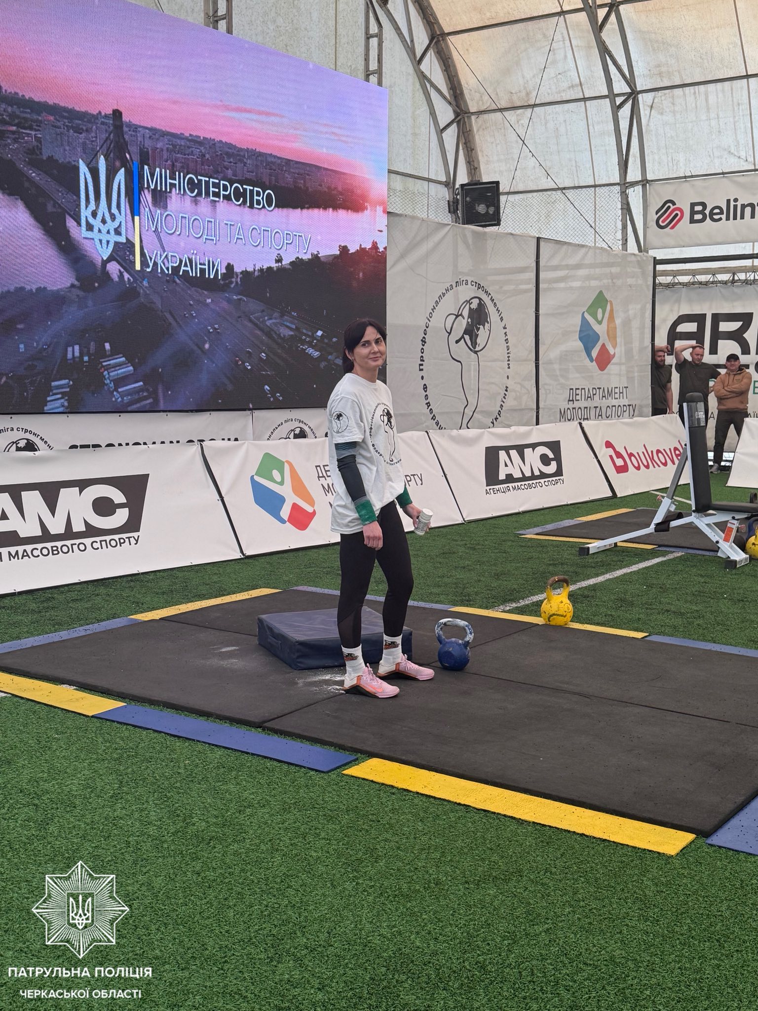 Черкаські патрульні здобули нагороди на всеукраїнських змаганнях ветеранів війни