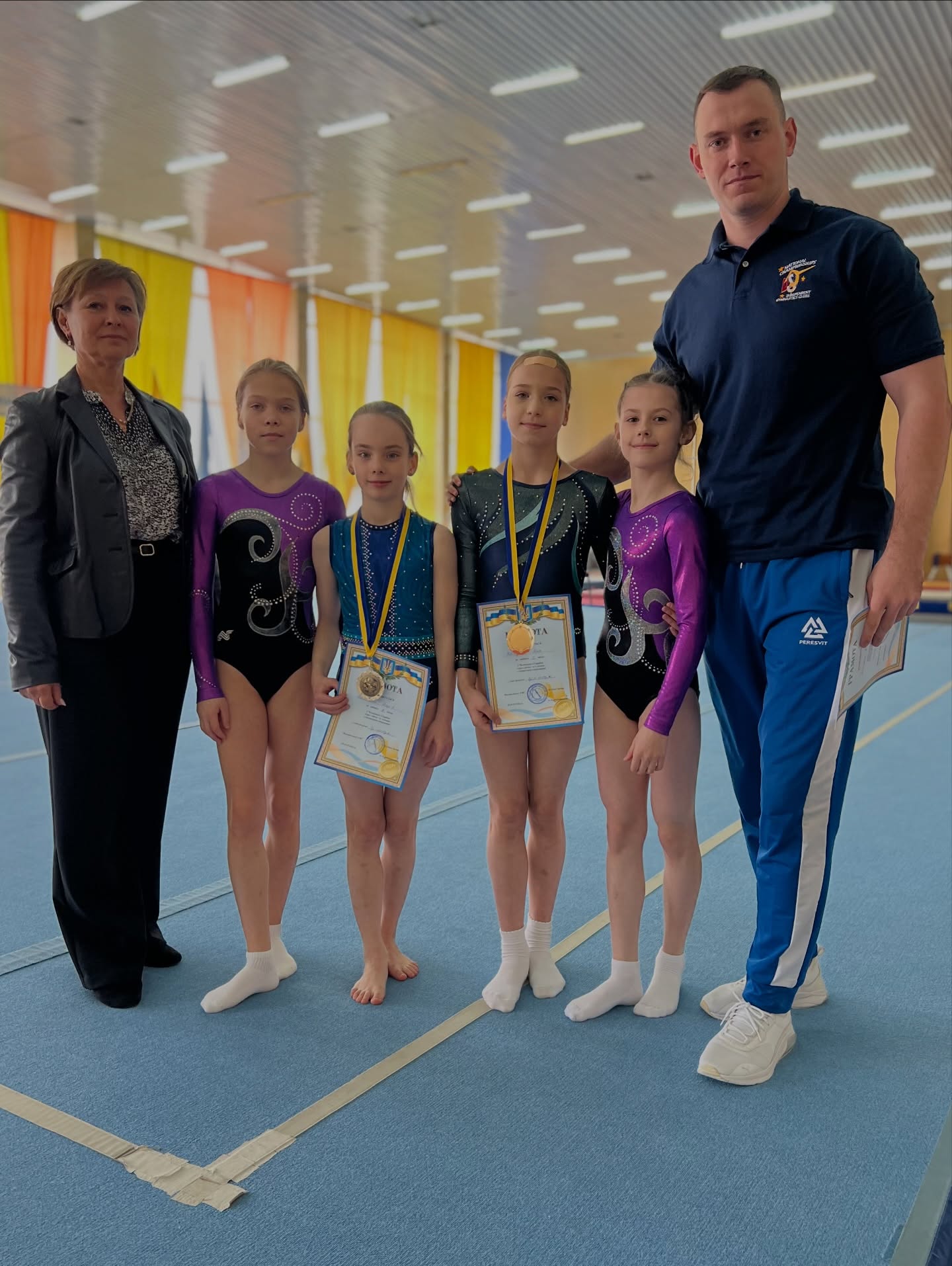 Вихованки КДЮСШ «Спартак» вибороли призові місця на чемпіонаті України