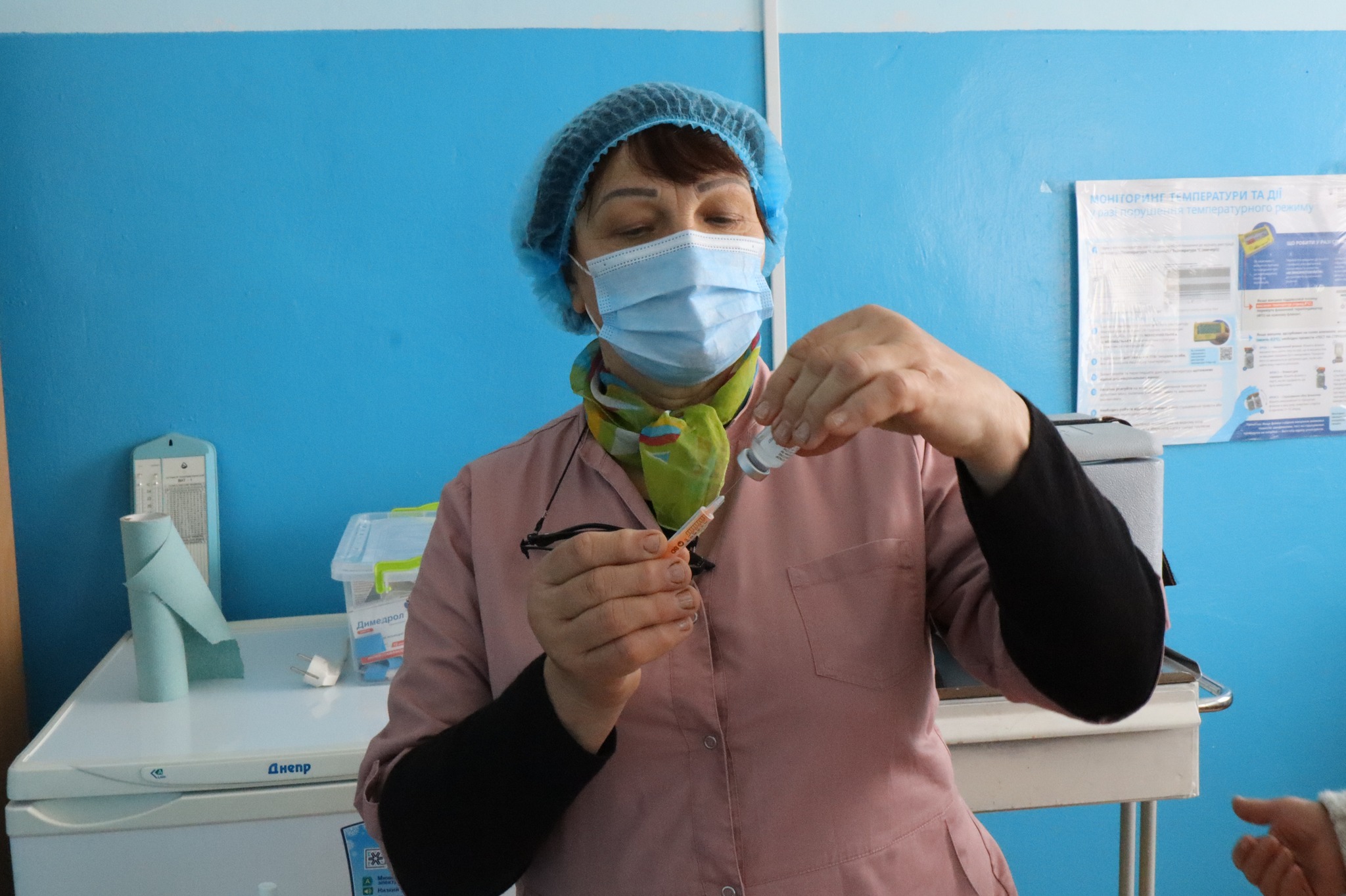 У Золотоніському районі працював вакцинобус - фото 2