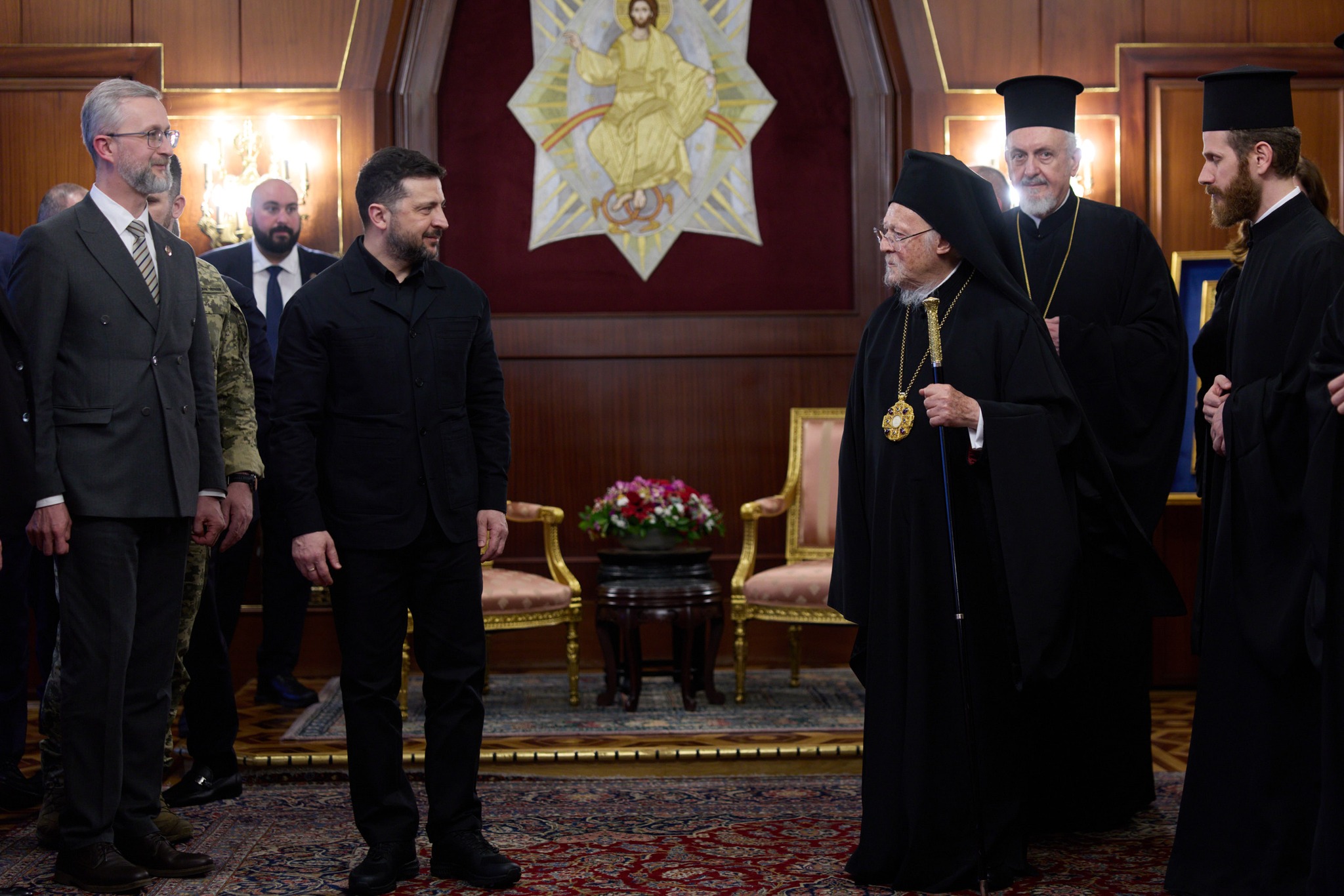 Зеленський у Стамбулі провів зустріч із Вселенським Патріархом Варфоломієм