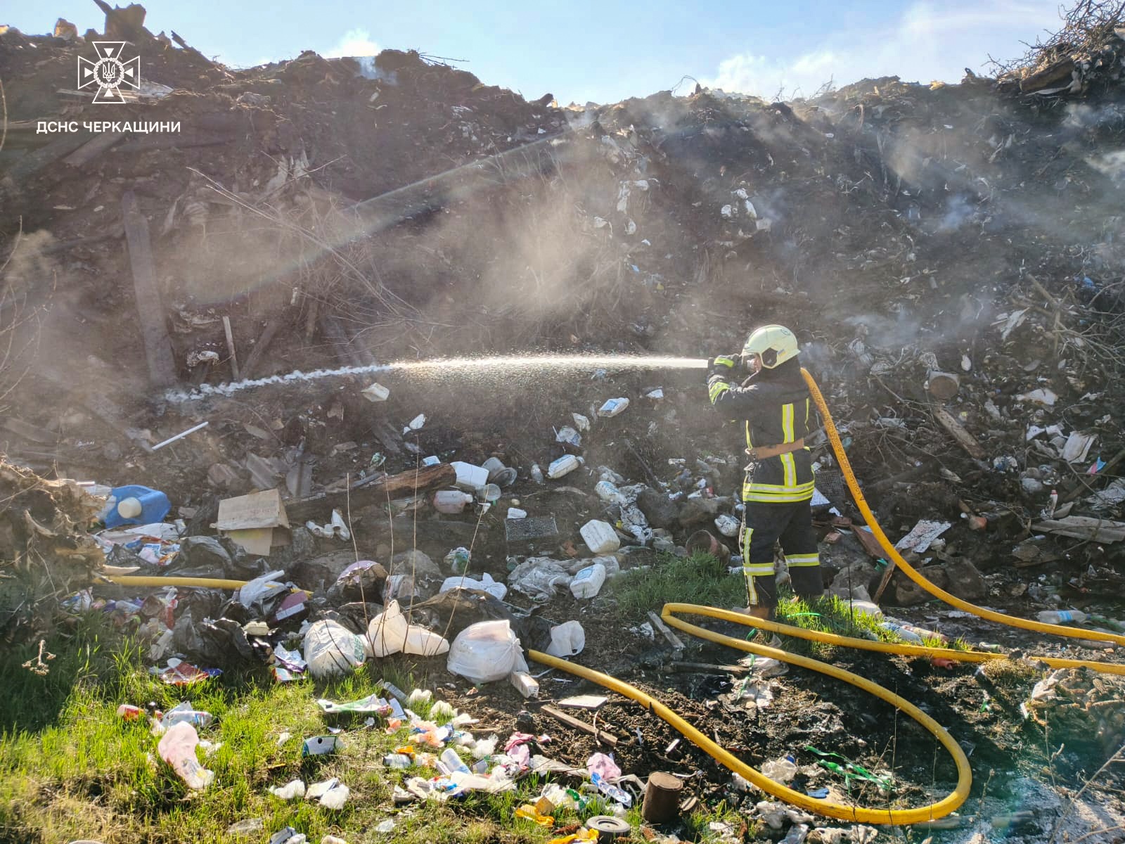 За вихідні на Черкащині вигоріла площа, як 40 футбольних полів