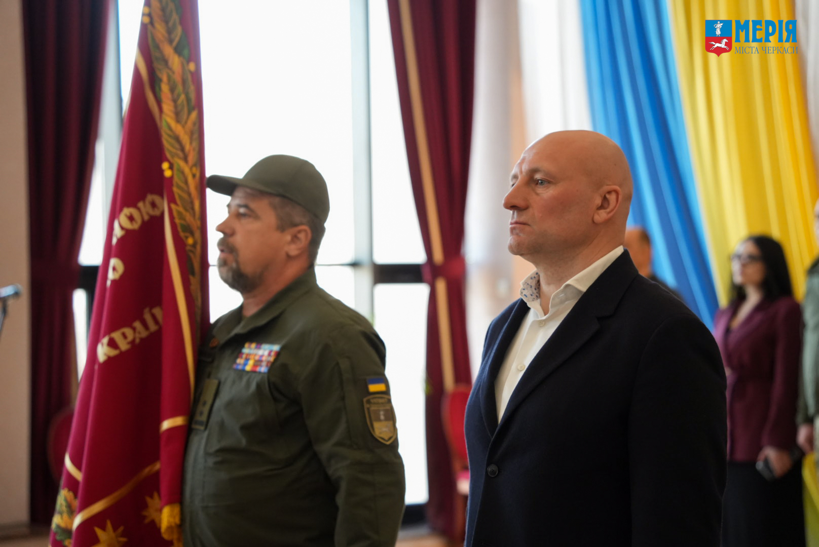 Військовий ліцей у Черкасах отримав прапор до річниці створення - фото 3