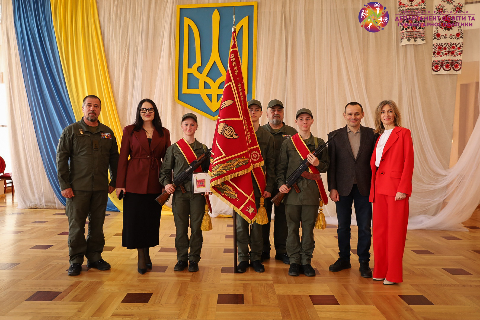 Військовий ліцей у Черкасах отримав прапор до річниці створення - фото 4