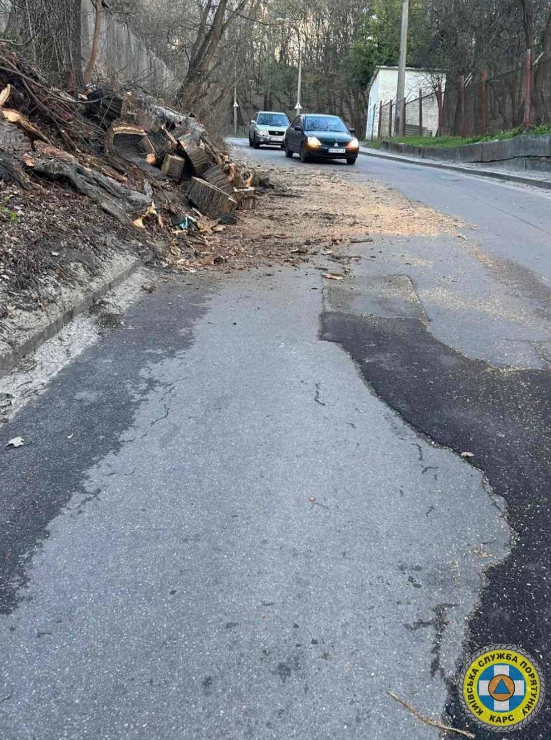 Рятувальники КАРС ліквідовують наслідки негоди у столиці - фото 6