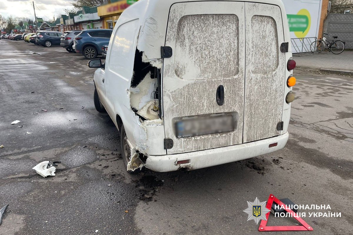 У Золотоноші в ДТП постраждав водій мотоцикла