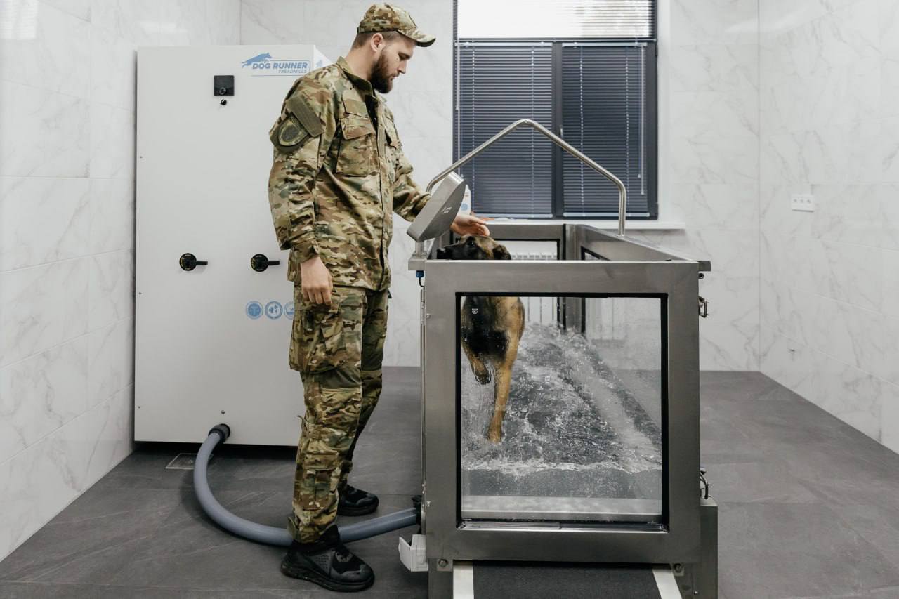 Повернувся до служби після поранення: історія ветерана-кінолога та його собаки Роксі