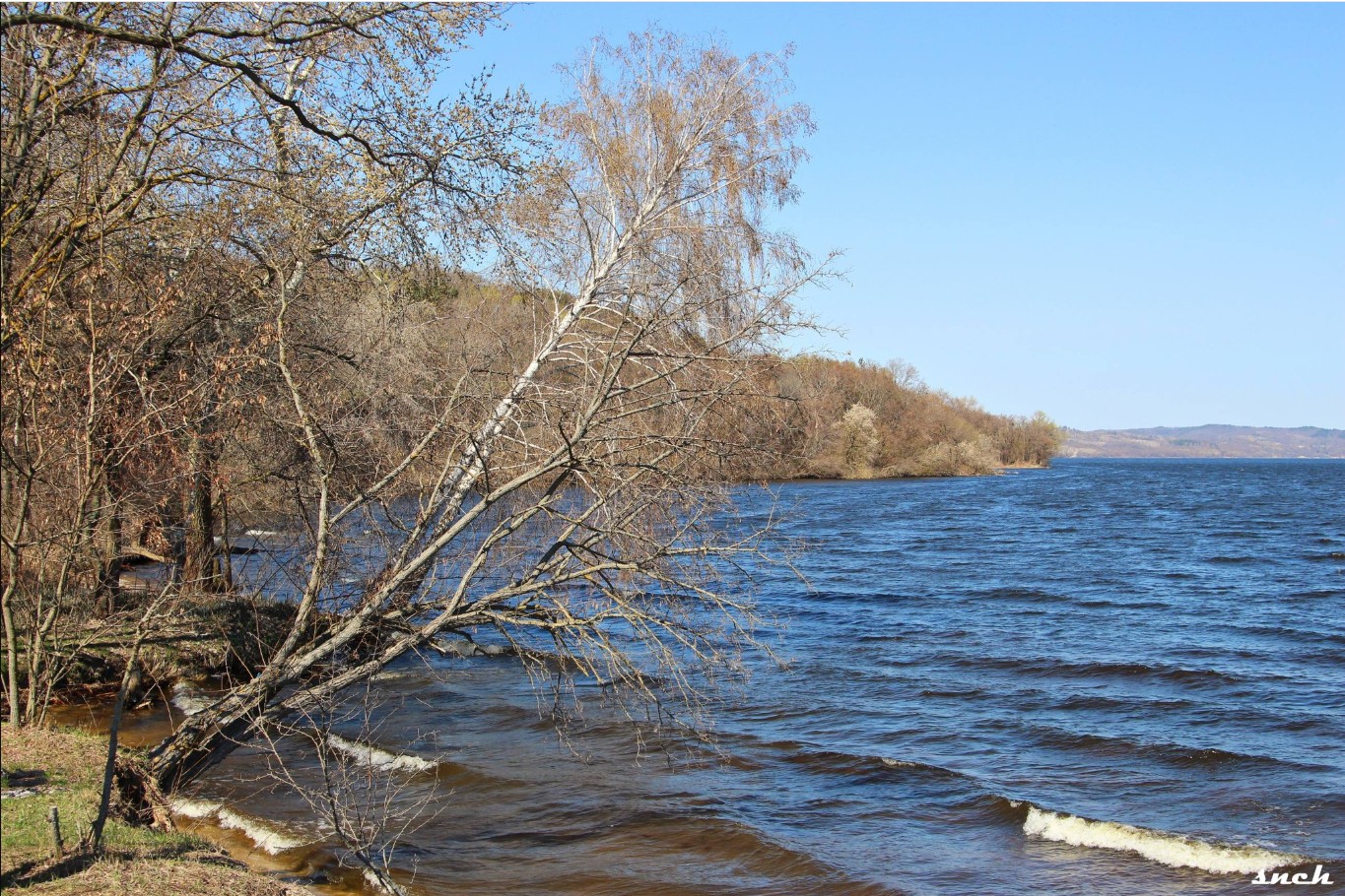 Блакитне озеро, покинуті будинки і квіти – весна в селі Бучак Черкаської області. Фото - фото 16