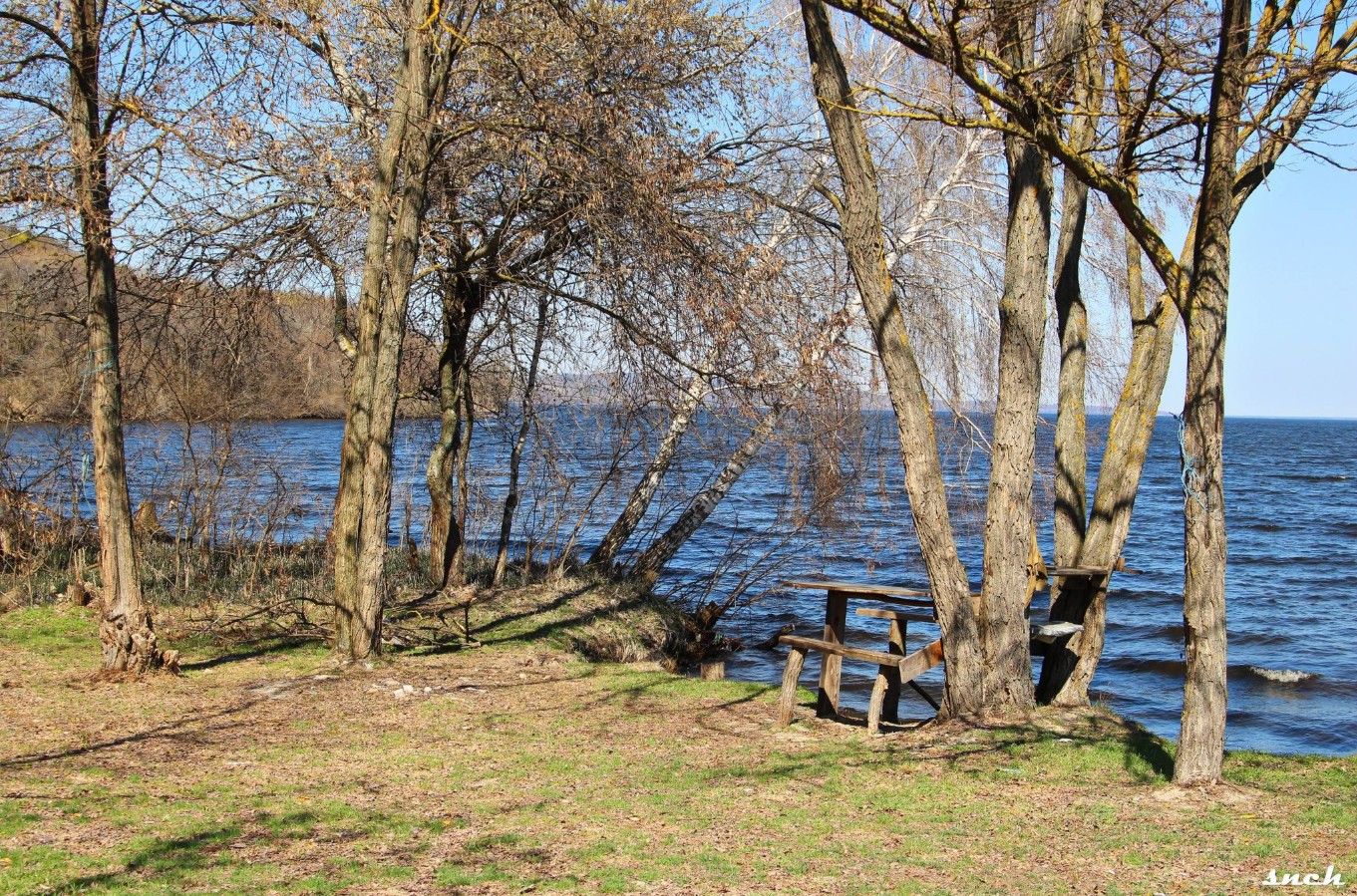 Блакитне озеро, покинуті будинки і квіти – весна в селі Бучак Черкаської області. Фото - фото 17