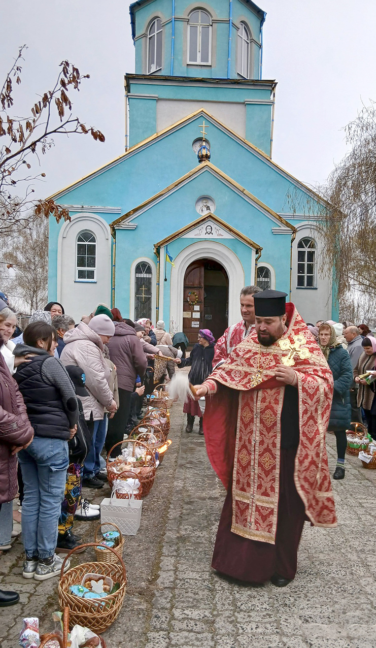 Як на Черкащині освячують паски. Фото - фото 7