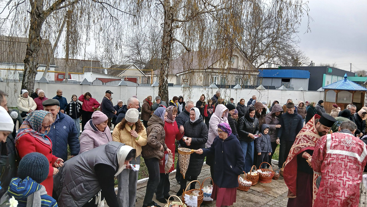 Як на Черкащині освячують паски. Фото - фото 5