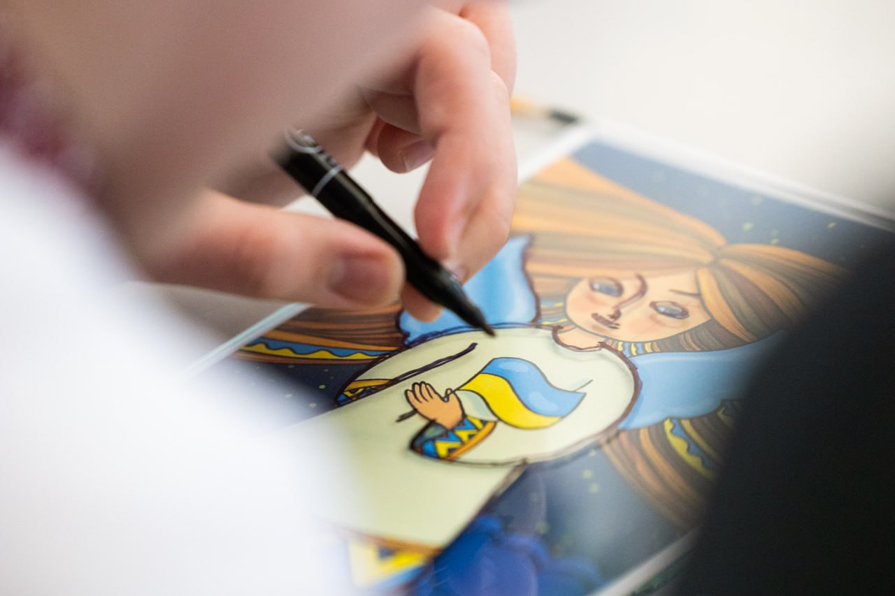 Президент зустрівся з дітьми полеглих воїнів у Софії Київській