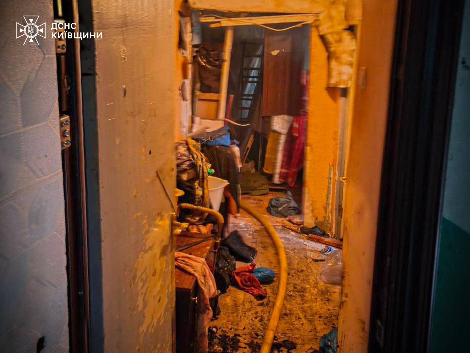 На Київщині, внаслідок вибуху газу, постраждав чоловік