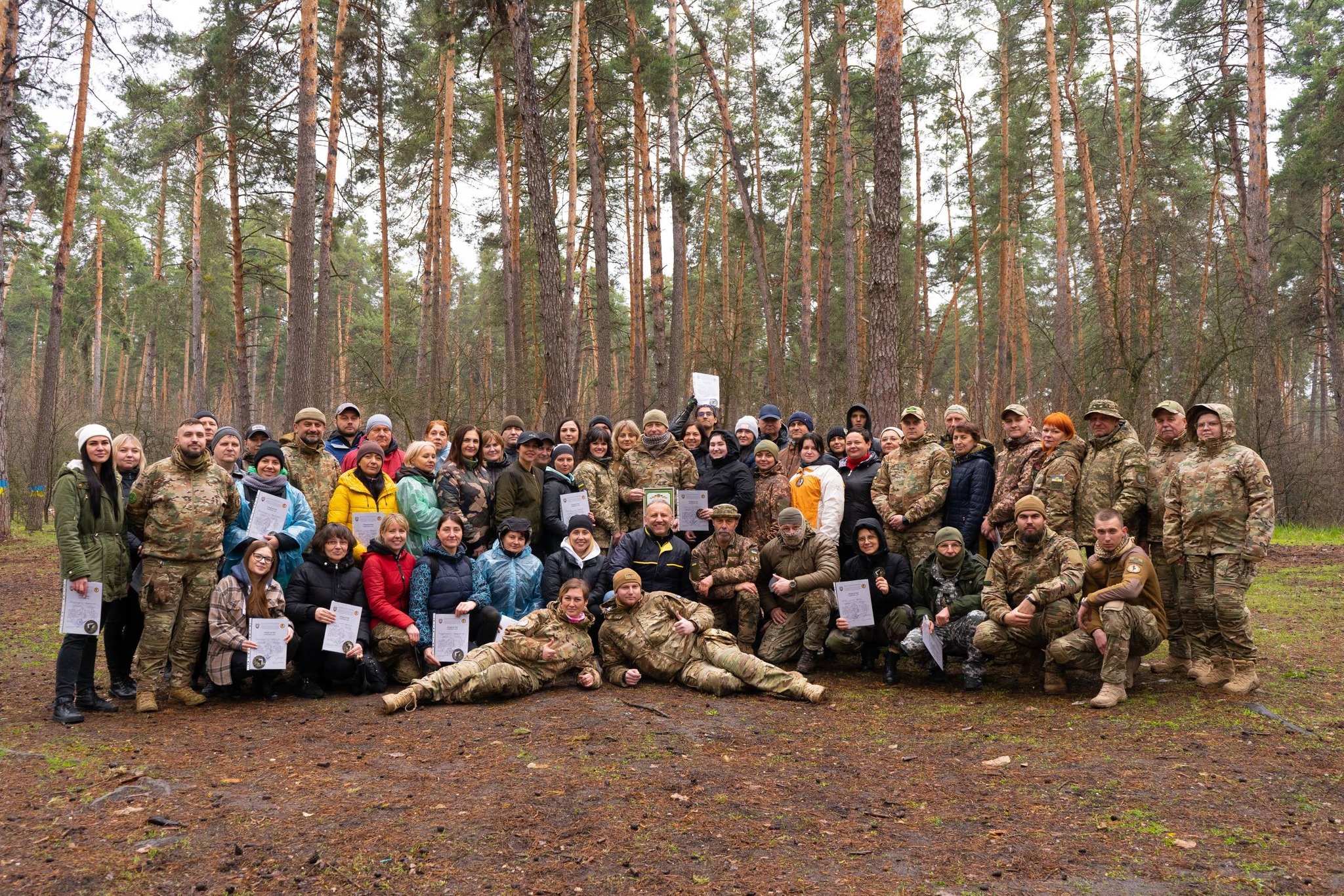 У Черкасах група курсантів пройшла курс підготовки до національного спротиву. Фото - фото 13