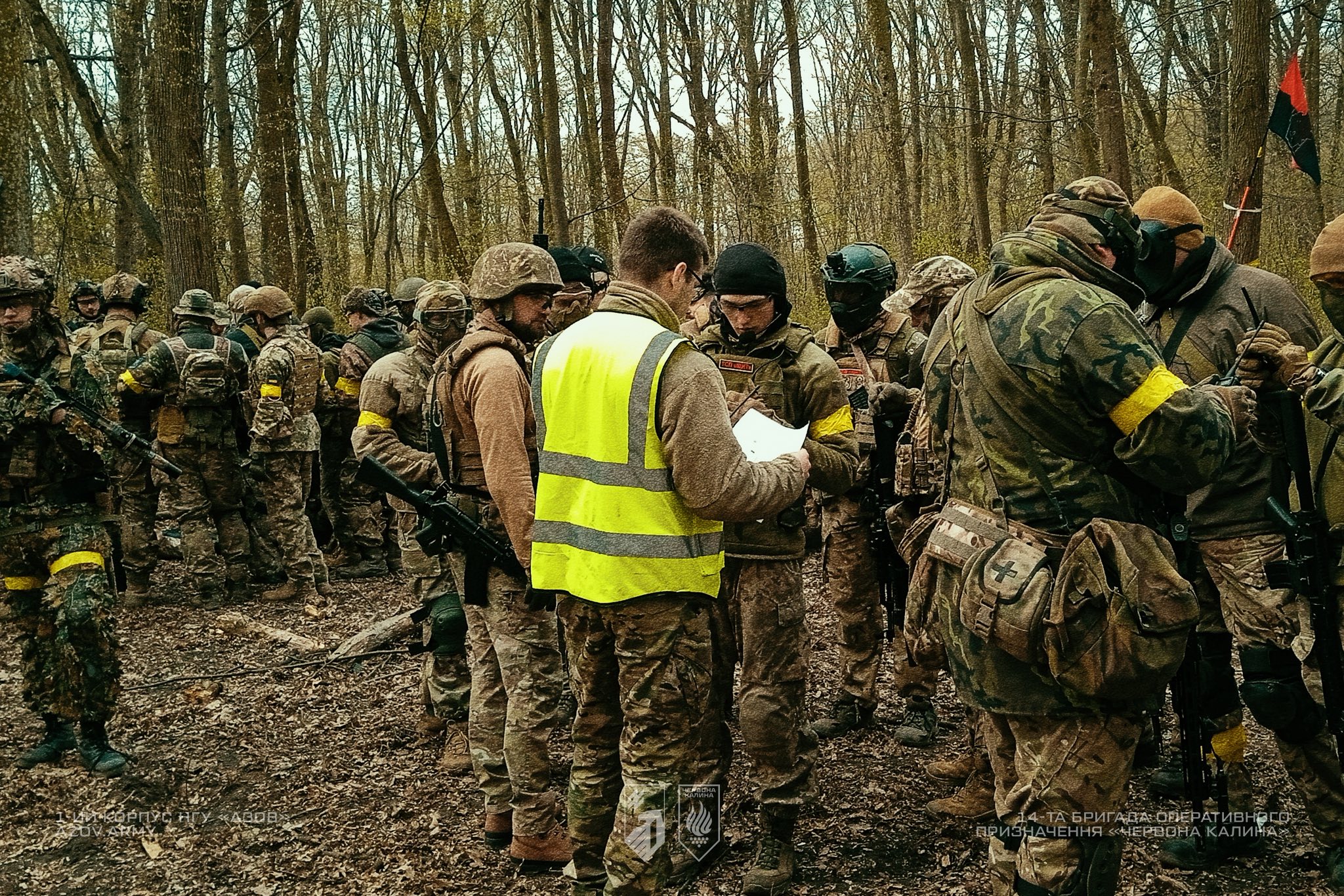 У Вінниці бійці «Червоної Калини» та «Азову» провели масштабний військово-тактичний захід - фото 2