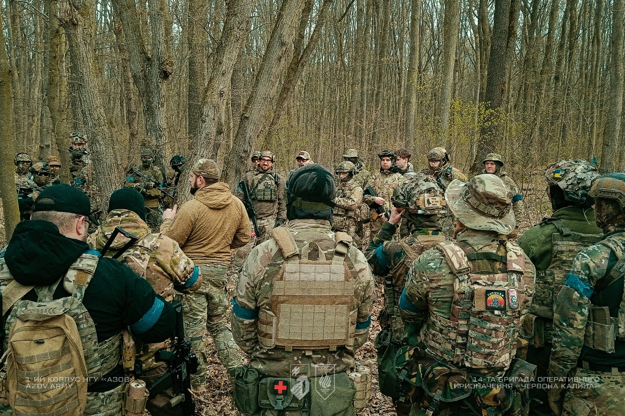 У Вінниці бійці «Червоної Калини» та «Азову» провели масштабний військово-тактичний захід - фото 3