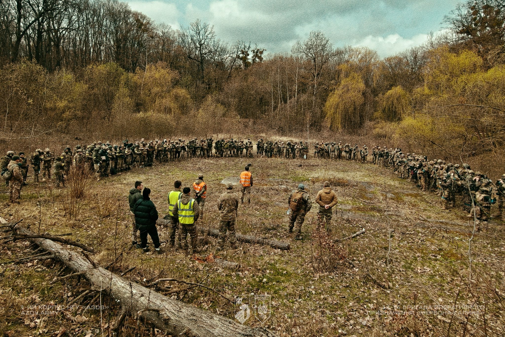 У Вінниці бійці «Червоної Калини» та «Азову» провели масштабний військово-тактичний захід - фото 6