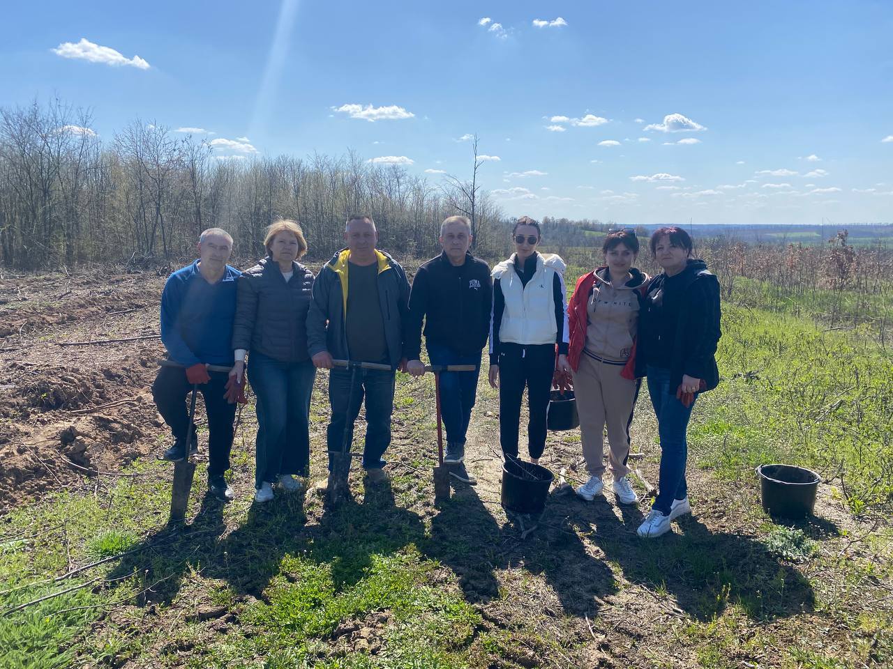 На Звенигородщині посадили 7700 саджанців дуба - фото 2