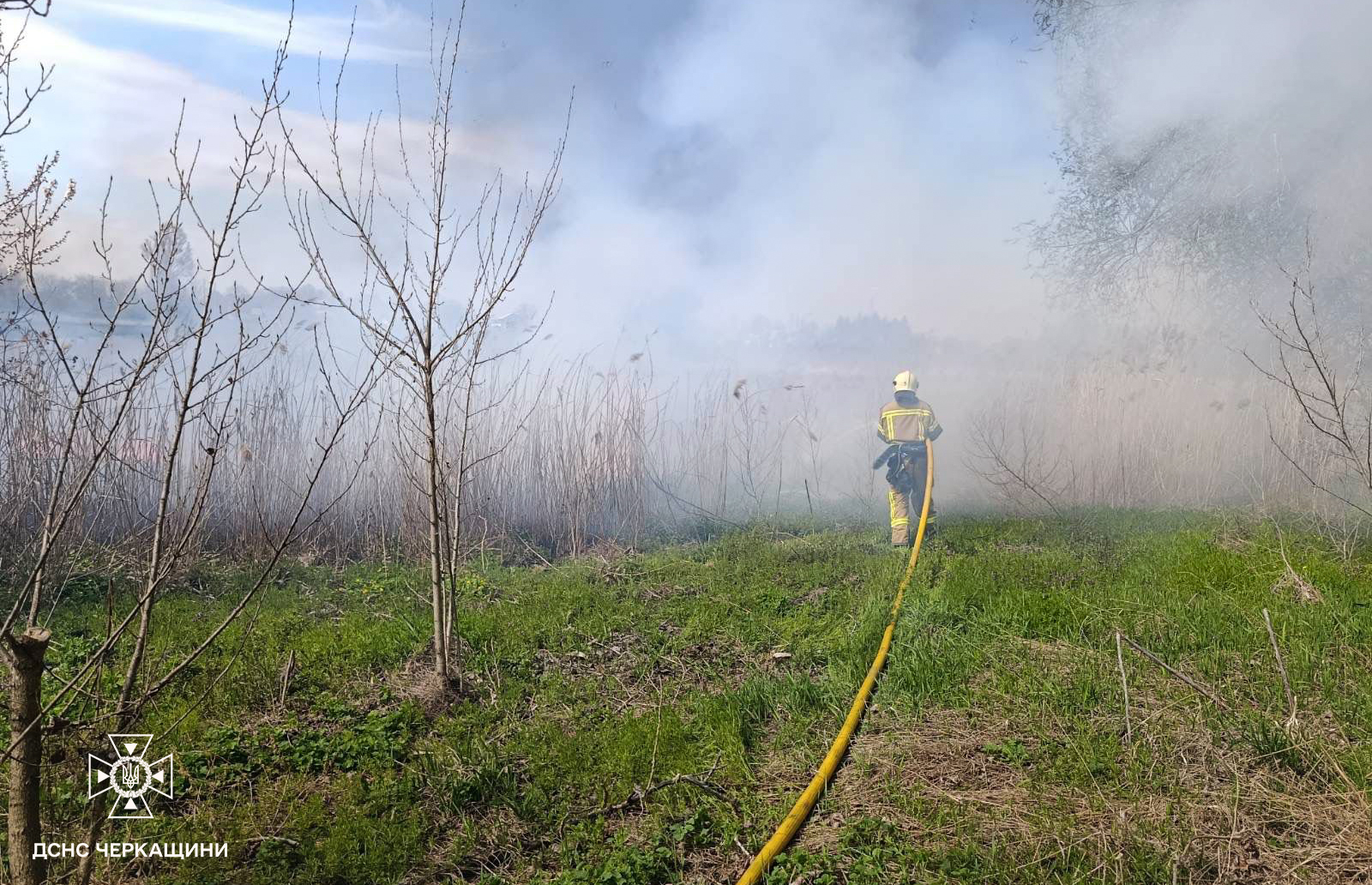 За добу на Черкащині зафіксовано 6 пожеж в екосистемах