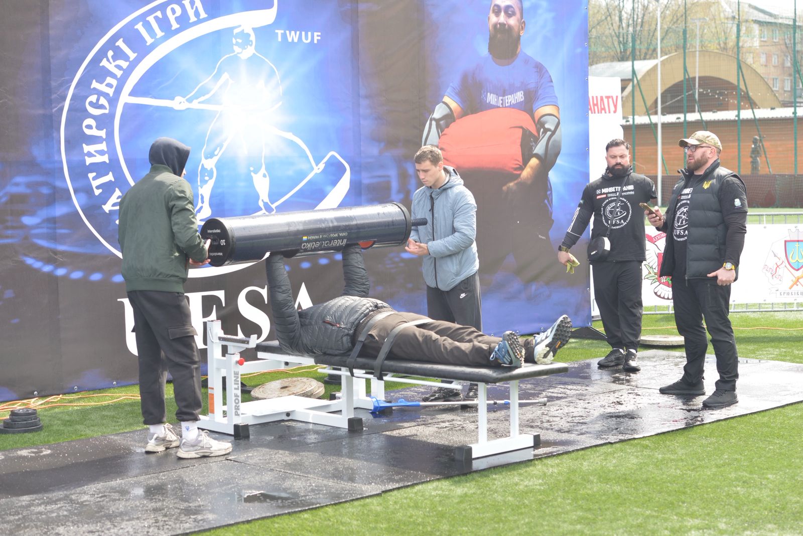 На Київщині змагаються богатирі – ветерани війни