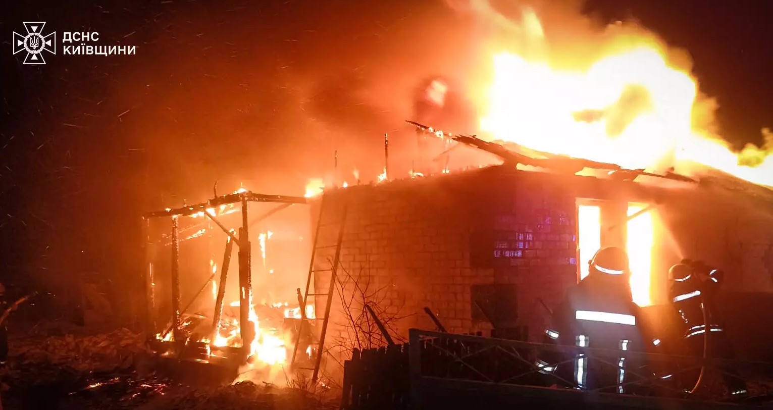Трагедія на Білоцерківщині: на пожежі загинуло літнє подружжя