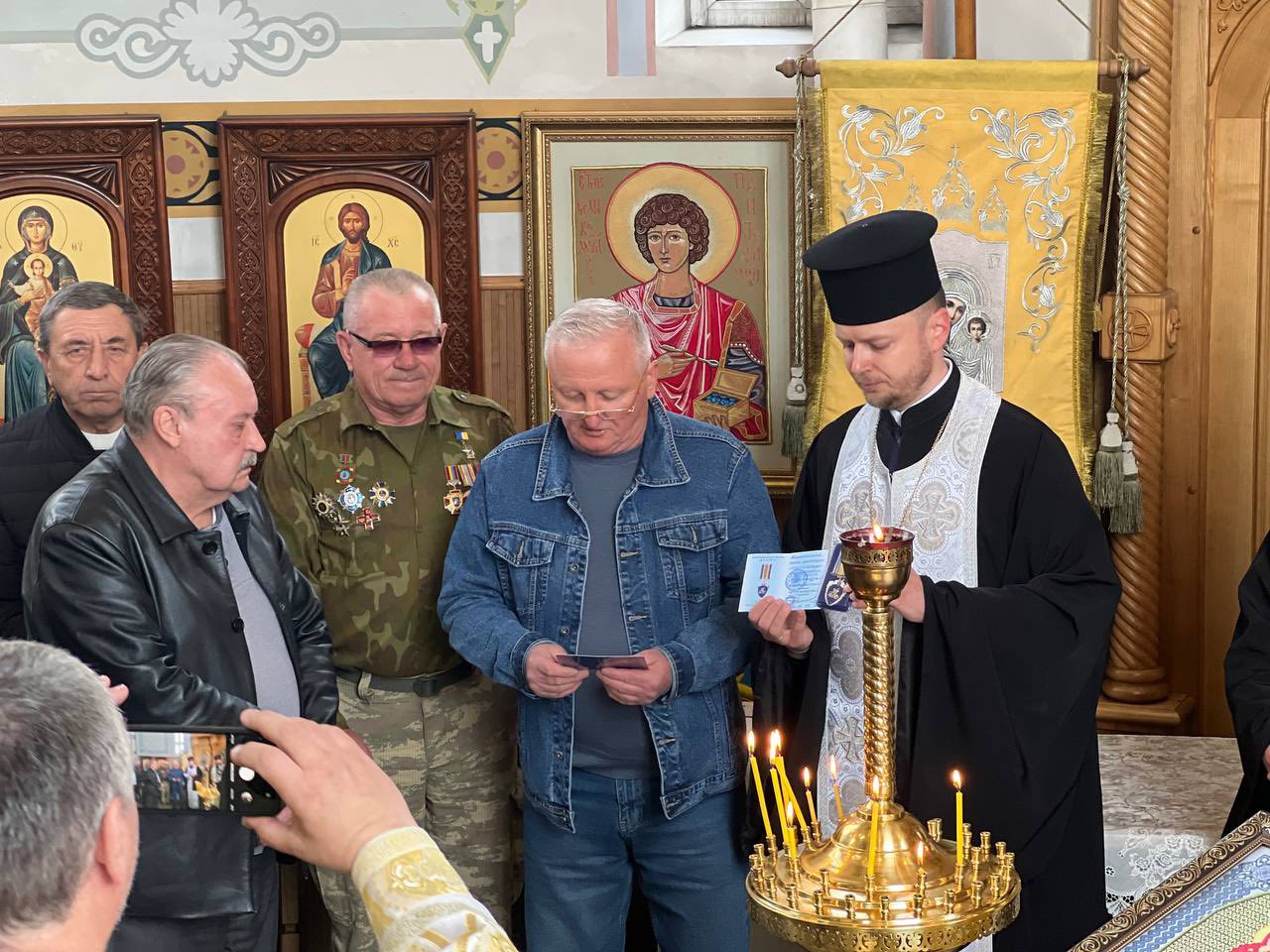 У черкаському храмі вшанували ліквідаторів аварії на Чорнобильській АЕС - фото 5